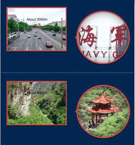 مناظير محمولة عالية الطاقة 10 × 32 أحادي العين ، تلسكوب أحادي مع أحاديات مع عدسة باك4 Prism لمشاهدة الطيور الحفلات الرياضية الرياضية in Kuwait