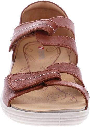 صنادل الكعب المغلقة للسيدات في ريفر جنيف - الأشرطة المتشابكة القابلة للتعديل - الخارجي المذكور - دعم القوس - ختم APMA من القبول in Kuwait