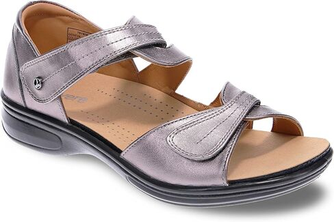 Revere Geneva Women's Closed Heel Sandals - Adjustable Intertwined Straps - Cushioned Outsole - Arch Support - APMA Seal of Acceptance in Saudi Arabia