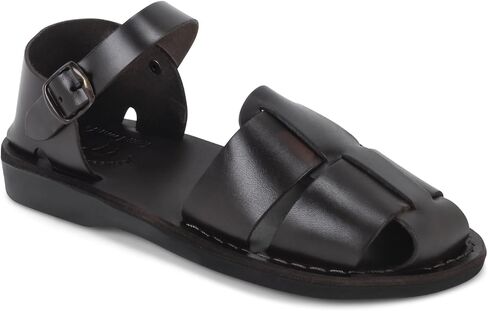 Gemma - Leather Adjustable Strap Sandal - Womens Sandals in Saudi Arabia