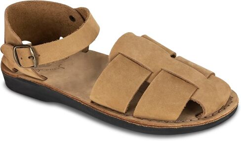 Gemma - Leather Adjustable Strap Sandal - Womens Sandals in Saudi Arabia