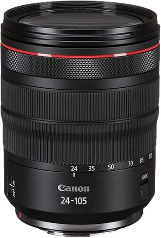 Canon EOS R5 Mark II 45 MP كاميرا كاملة الإطار مع عدسات USM 24-105 مم و 75-300 مم + بطاقة متطرفة 128 جيجابايت + حالة + ميكروفون + RGB ضوء الفيديو + ترايبود + المزيد (حزمة المبدع المحتوى) (متجدد) in Kuwait