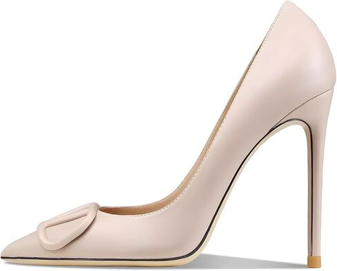 Women's Pointed Toe Shallow Mouth Sexy Square Buckle Rhinestones 10cm Stiletto Heels Slip-on Wedding Party Banquet Big Size Shoes in Kuwait