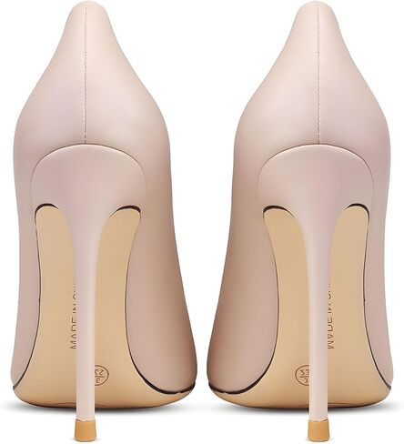 Women's Pointed Toe Shallow Mouth Sexy Square Buckle Rhinestones 10cm Stiletto Heels Slip-on Wedding Party Banquet Big Size Shoes in Kuwait