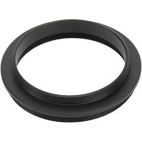 M42 Plug on M48 Connector Adapter, Aluminum Alloy, Easy to Install Matt Treatment, Seamless Connection, Small Portable Telescopic Adapter Rings for Telescopes