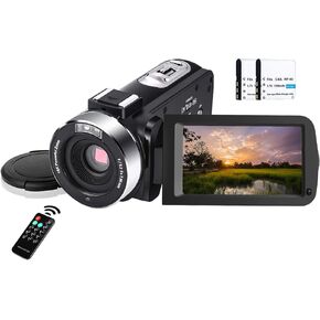 30FPS 2.7K Video Camera with IR Remote Control