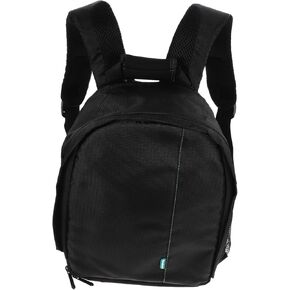 NUOBESTY Durable Water Resistant DSLR Camera Backpack for Men Women Multi Functional Camera Bag with Detachable Dividers External Mesh Pockets Green