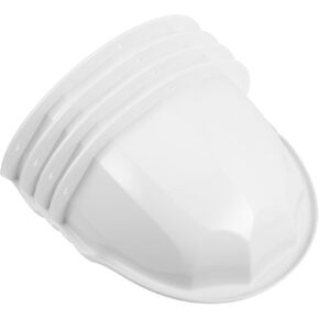 Angoily 4Pcs Outdoor Camera Rain Cover Weatherproof Shielding for CCTV Dome Cameras Easy Installation Durable Material from Sun Rain