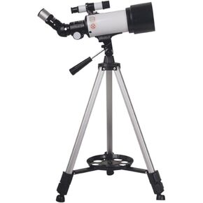 Telescope Entry-Level Astronomical Telescope 40070 Suitable for Adult Beginners (Color : White Size : One Size)