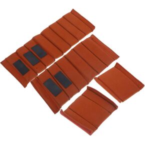 NUOBESTY 4Pcs Camera Bag Divider Inserts Self Adhesive Pouch Accessories for Easy Stylish for DSLR and Accessories Storage