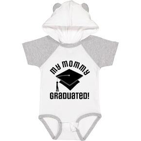inktastic My Mommy Graduated College Graduate Baby Bodysuit