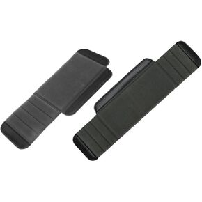 Angoily 2pcs Camera Bag Divider Inserts Padded Cushion for Lens Protection Dividers for DSLR Bag Organization Portable Camera Case Accessory Grey