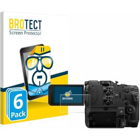 Screen Protector Compatible with Canon EOS C400 (6 Pack) - HD-Clear Protection Film