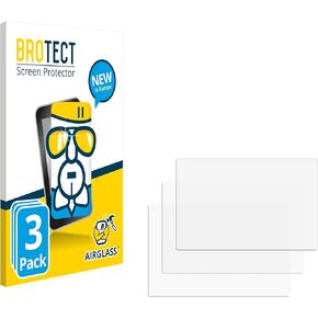 Glass Screen Protector Film Compatible with Panasonic HC-V900 (3 Pack) - Glass-Foil 9H Protection [Scratch Resistant, High Clarity]