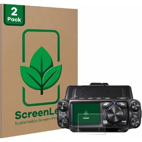 (واقي شاشة حزمة 2 متوافق مع Yaesu FTM-500DR [حماية الشاشة المستدامة ، واضحة ، مضادة للخلع]