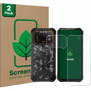 (2 Pack Screen Protector Compatible with iiiF150 B1 Pro (Front+Camera) [Sustainable Screen Protection, Clear, Anti-Scratch]