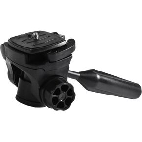 Camera Tripod Head Lightweight Panoramic with Plate 360 Degree Rotating Compact Mount Adapter for DSLR Camcorder Monopod