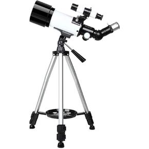 Astronomical Telescop Convenientfor Beginners and s, 70mm/400mm High Magnification Telescop Convenientwith Tripod, Easy to Carry, Bird and Landscape Observation