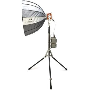 Pro LED Lighting Creator Kit, 300W Bi-Color Continuous LED Video Light with Bowens Mount, CRI/TLCI 96+, 2700-6500K, AC-DC Power, Portable Output Photography Lighting Kit for Studio,Recording