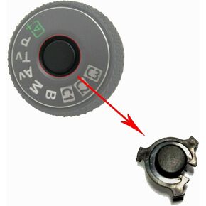 New Top Key Lock Mode Dial Middle Button Assembly For Canon EOS 5D Mark IV 5D4 Repair Part
