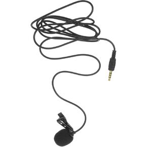 Lavalier Lapel Microphone for Smartphone Tiny Clip Mic Omnidirectional Sound Capture for Interviews Podcasts and Vlogging Portable Recording