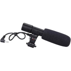 1PC Professional Interview Microphone for Cameras Smartphones High Sensitivity with Long Standby for Filmmaking Vlogging Live Streaming