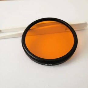 550nm Infrared Long Pass Filter Orange Optical Glass CB550 GG550 for Camera Photography(30mm)
