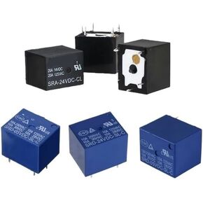 100pcs DC 5V 12V 24V 5Pin Relay SRD-05V/12V/24VDC-SL-C 10A 250VAC Power Relay SRA- 05VDC 12VDC 24VDC-CL 20A 5Pin Relays(SRD-05VDC-SL-C)