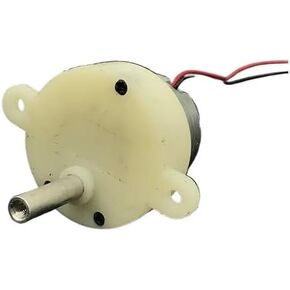 DC 3V 5V 6V 5RPM Slow Speed Reducer 300 Turbo Worm Gear Electronic Starter 32mm Gearbox Threaded Shaft 18mm Long Shaft DIY Toy Model