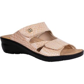 WOMEN'S AURA BEIGE SLIDE
