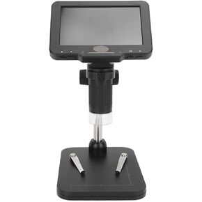 Digital Microscope 1000X with 5 Inch LCD Screen, 1080P HD USB Microscope for Adults, 8 Adjustable LED Lights, 50X-1000X Magnification, Wide Application for Circuit Repair,