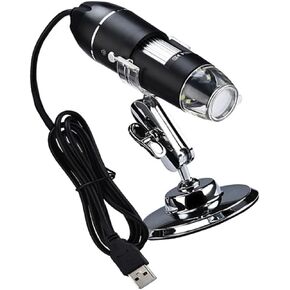 1Pc USB Microscope High Definition Portable Electronic Magnifier for Electronics Jewelry and Maintenance for Experiments and Education
