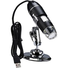 NUOBESTY 1Pc Portable USB Microscope Magnification Tool for Scientific Experiments Education and Mechanical Maintenance High Definition Electronic Magnifier with Stunning Image