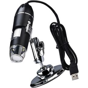 Vaguelly 1Pc High Definition USB Electronic Microscope for Brightness Images for Home Experiments Object Recognition