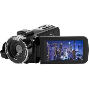 Camcorder Video Camera 2.7K with USB Label and Lens Cap