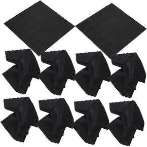Microfiber Cleaning Cloths 10pcs Glasses Cleaning Cloths Screen Cleaner for Smartphones Computers Optics