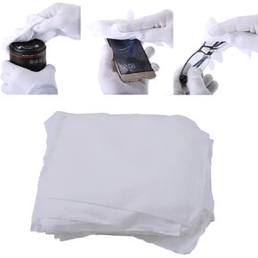 Phone LCD Repair Clean Cloth Microfiber Dusting Cloth Anti Static Wiper 100pcs Bag 6inch for Workshop Laboratory