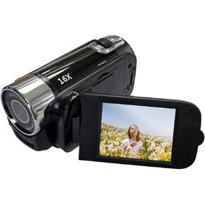 محمولة 1080 بكسل الكاميرا الرقمية DV Camcorder 16mp 2.7 بوصة L شاشة 16x بطارية مدمجة الرقمية