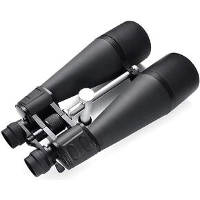 25 X 100 High Power Binoculars, Binocular for Adults with Football-BAK4 Prism, FMC Lens, Waterproof Low Night Vision for Bird Watching Travel Stargazing Hunting with Case and Strap