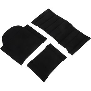 3pcs منظم مبطنة من الصدمات مع مقاطعات قابلة للإزالة لتخزين مخصص تصميم خفيف الوزن للسفر في الهواء الطلق معدات التصوير الفوتوغرافي