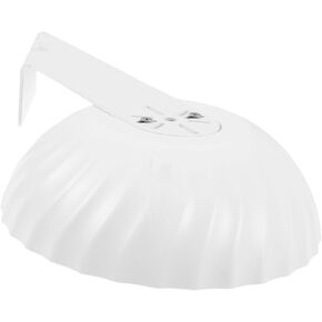 NUOBESTY CCTV Camera Protective Dome Cover Weatherproof Sunshade for Outdoor Security Equipment Easy Installation Lightweight Design Reduces Sun Glare and Water Exposure Compatible