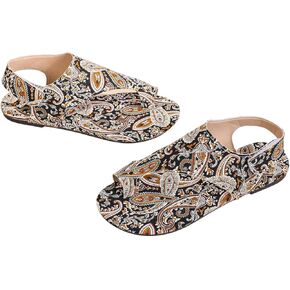 GORGLITTER Women's Colorful Beach Thong Sandals Rainbow Open Toe Slip On Flip Flops Summer Flat Slides 2025