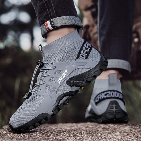 FACETU'S Athletic Hiking Shoes, Non Slip Sport Running Shoes, Walking Shoes, Rubber Sole in Saudi Arabia