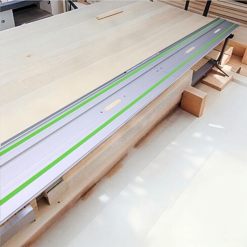 110 "دليل مجموعة السكك الحديدية لمهرجان TS-55/TS-75 مناشير المسار ， FS-1400/2 دليل السكك الحديدية 2x55" دليل سبائك الألومنيوم و 2 دليل موصلات السكك الحديدية لمشاريع الأعمال الخشبية in Kuwait
