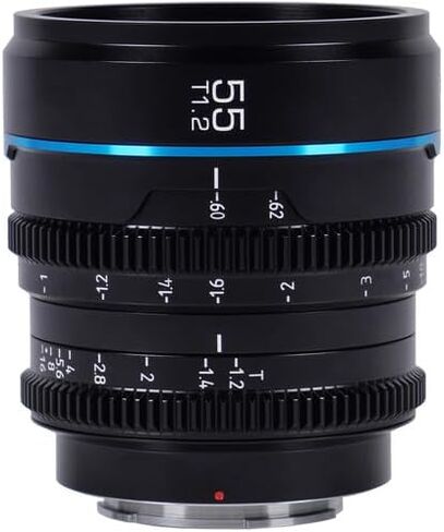 SIRUI Night Walker 55mm Camera Lens, Manual Focus Cine Lens (L Mount, Black) in Saudi Arabia