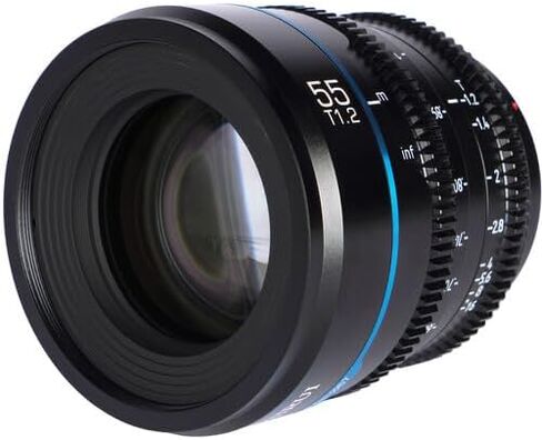 SIRUI Night Walker 55mm Camera Lens, Manual Focus Cine Lens (L Mount, Black) in Saudi Arabia
