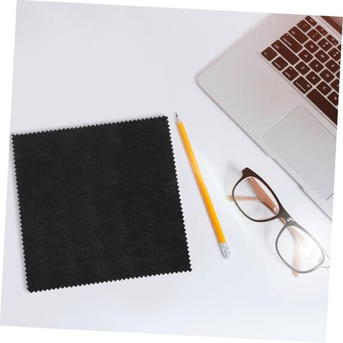 Microfiber Cleaning Cloths 10pcs Glasses Cleaning Cloths Screen Cleaner for Smartphones Computers Optics in Saudi Arabia