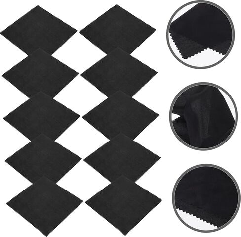 20pcs Cleaning Cloths for Phones Laptops Tablets Glasses Reusable Screen for Dust Dirt Fingerprint Removal Optical Clean Cloth Tool in Saudi Arabia
