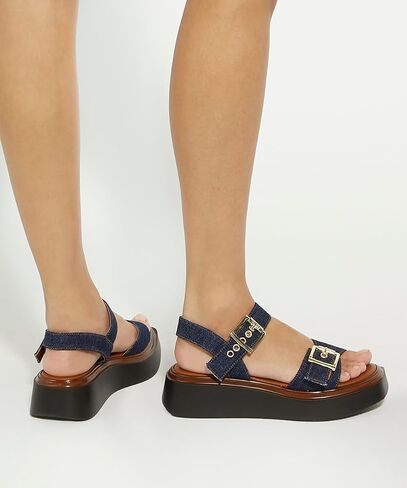 Dune London Women's Loells Platforms-Sandals in Saudi Arabia