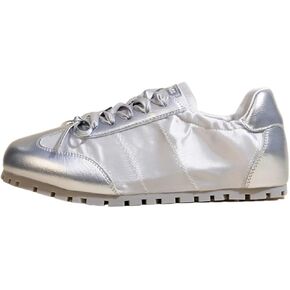 Ballet Shoes Round Head Lacing Elegant Flat Breathable Lightweight Sneakers for Travel Outdoor Sports